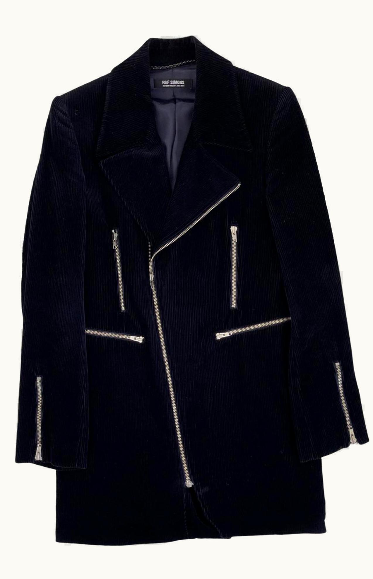 Raf Simons Raf Simons “closer” Perfecto Corduroy Coat A/W 2003 UZ1093234