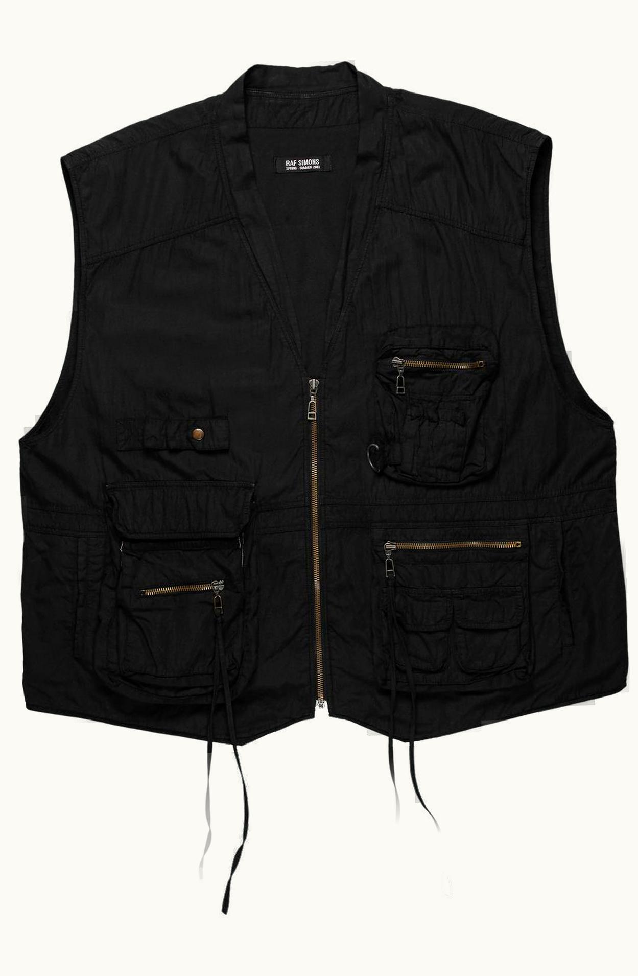 Raf Simons Raf Simons “consumed” Cargo Vest S/S 2003