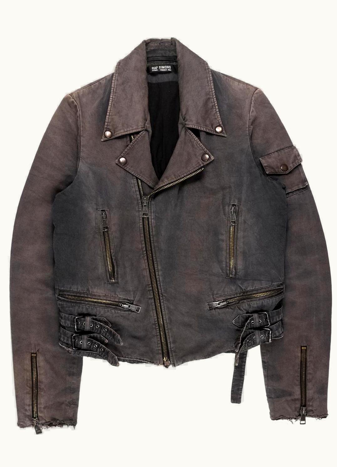 Raf Simons Raf Simons “consumed” Biker Jacket S/S 2003