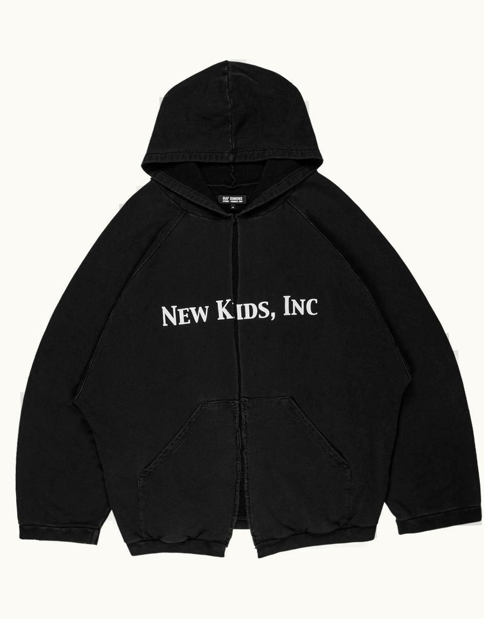 Raf Simons Raf Simons “consumed” New Kids, Inc Oversized Hoodie S/S 2003