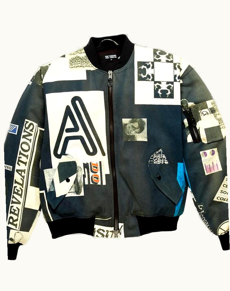 Raf Simons Raf Simons “consumed” Bomber S/S 2003