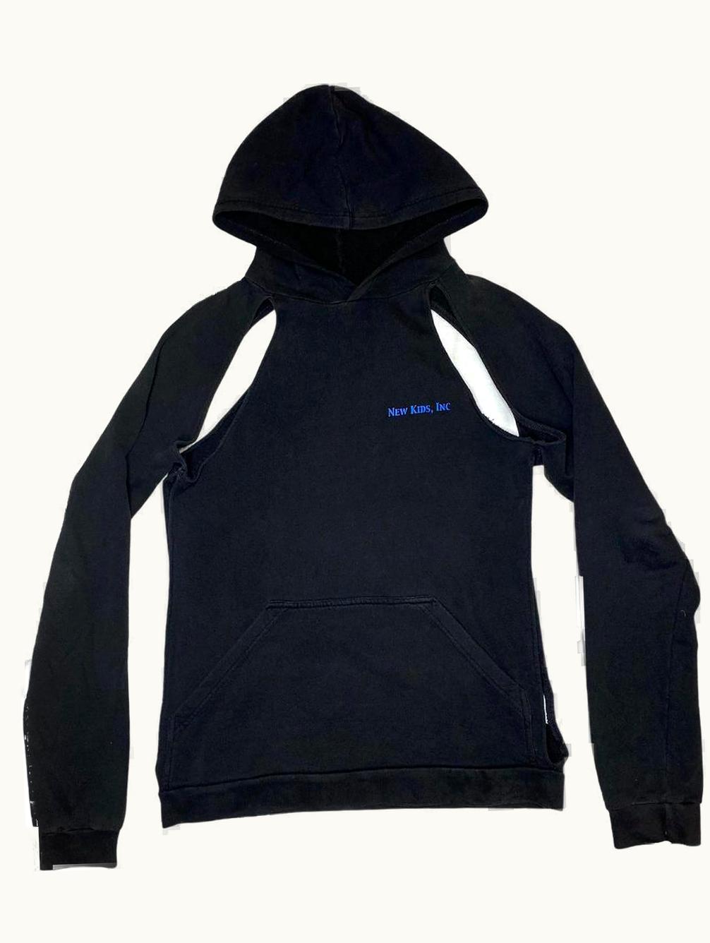 Raf Simons Raf Simons “consumed” New Kids Inc Cut Out Hoodie S/S 2003