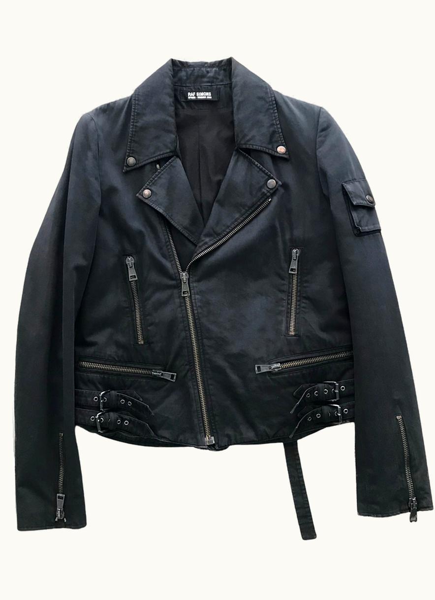 Raf Simons Raf Simons “consumed” Biker Jacket S/S 2003 UZ1093327