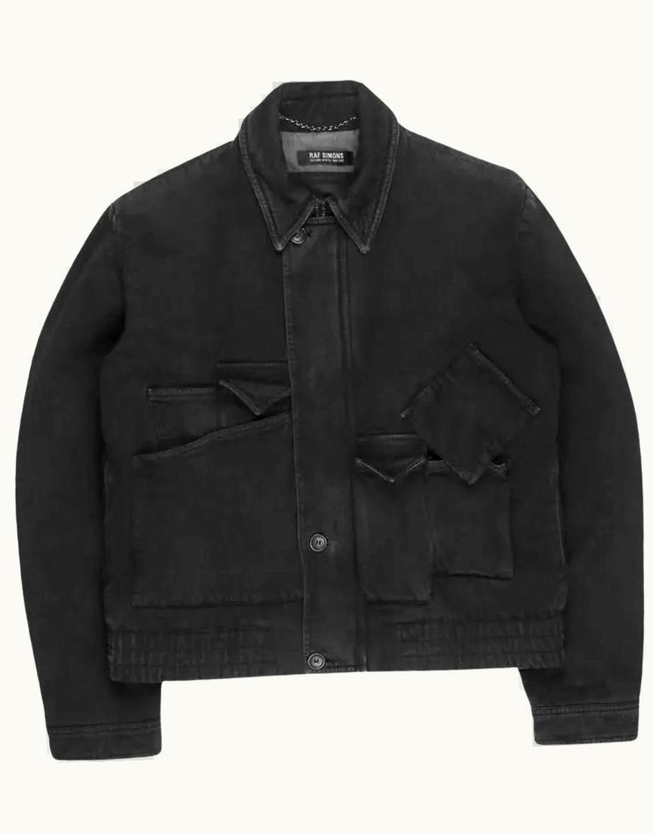 Raf Simons Raf Simons “waves” Multi-Pocket Work Jacket A/W 2004