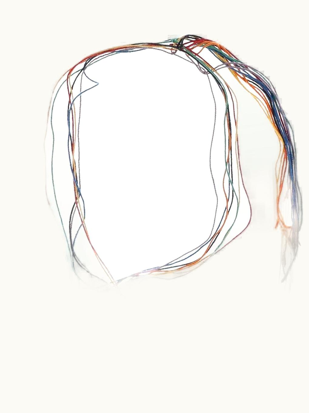 Raf Simons Raf Simons “may The Circle Be Unbroken” String Necklace S/S 2004