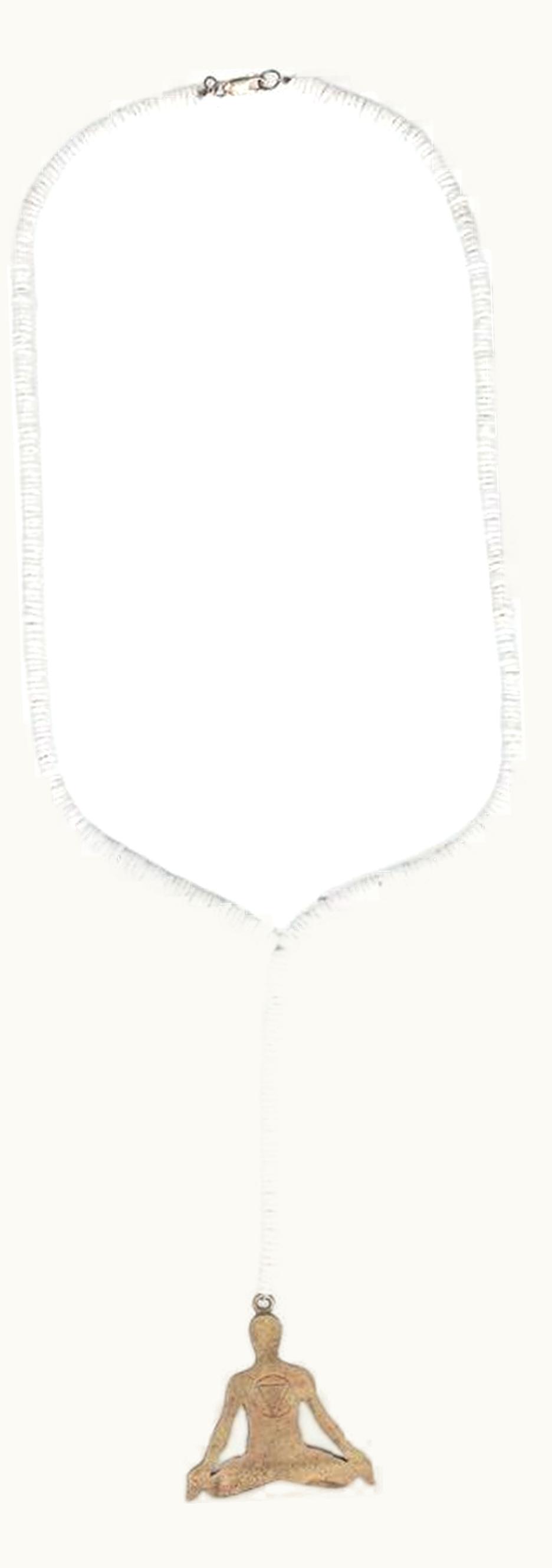 Raf Simons Raf Simons “may The Circle Be Unbroken” Buddha Necklace S/S 2004