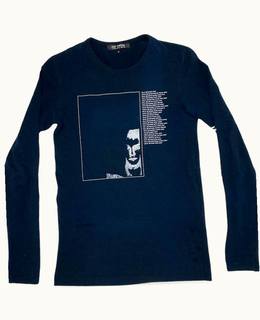 Raf Simons Raf Simons “history Of My World” The Cure Tour Longsleeve T-Shirt A/W 2005