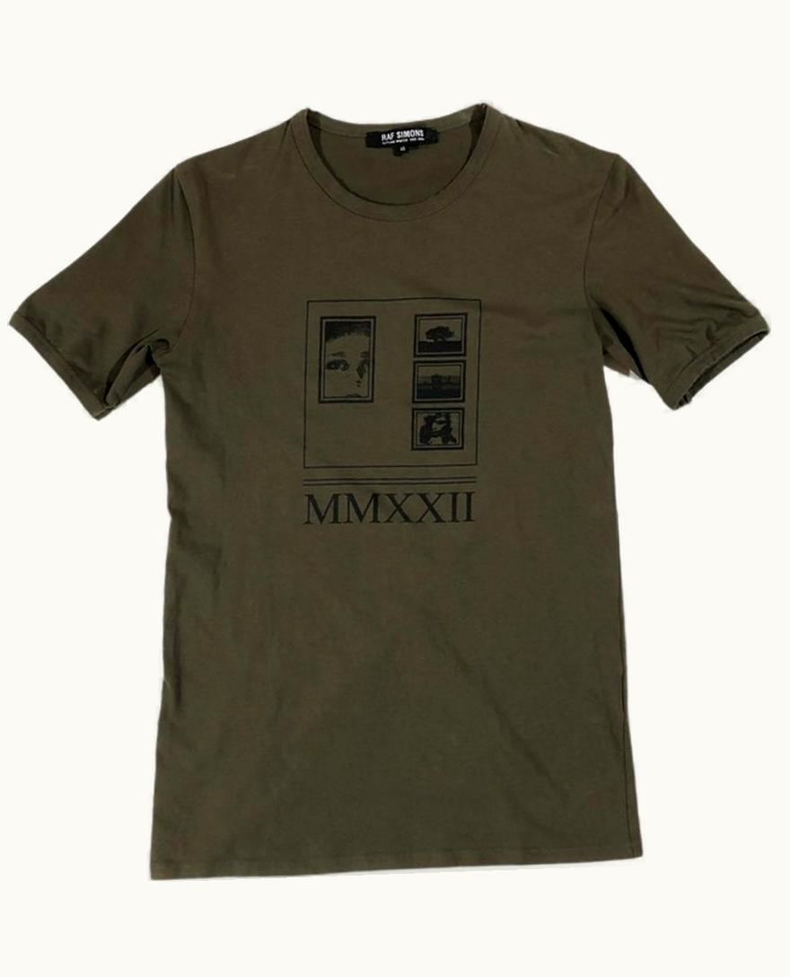 Raf Simons Raf Simons “history Of My World” Elongated Tee A/W 2005