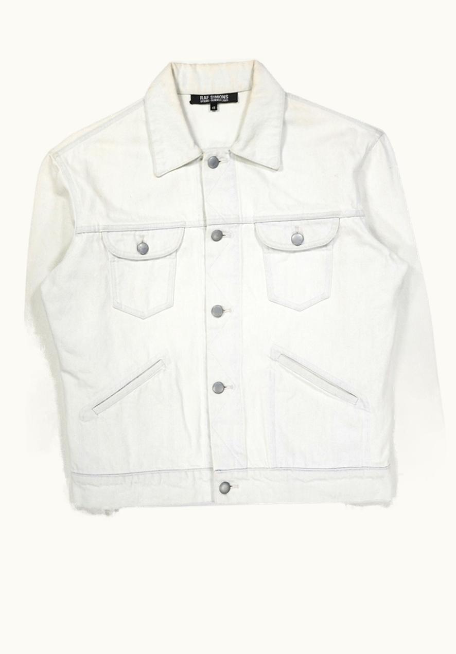 Raf Simons Raf Simons “history Of The World” Denim Jacket S/S 2005