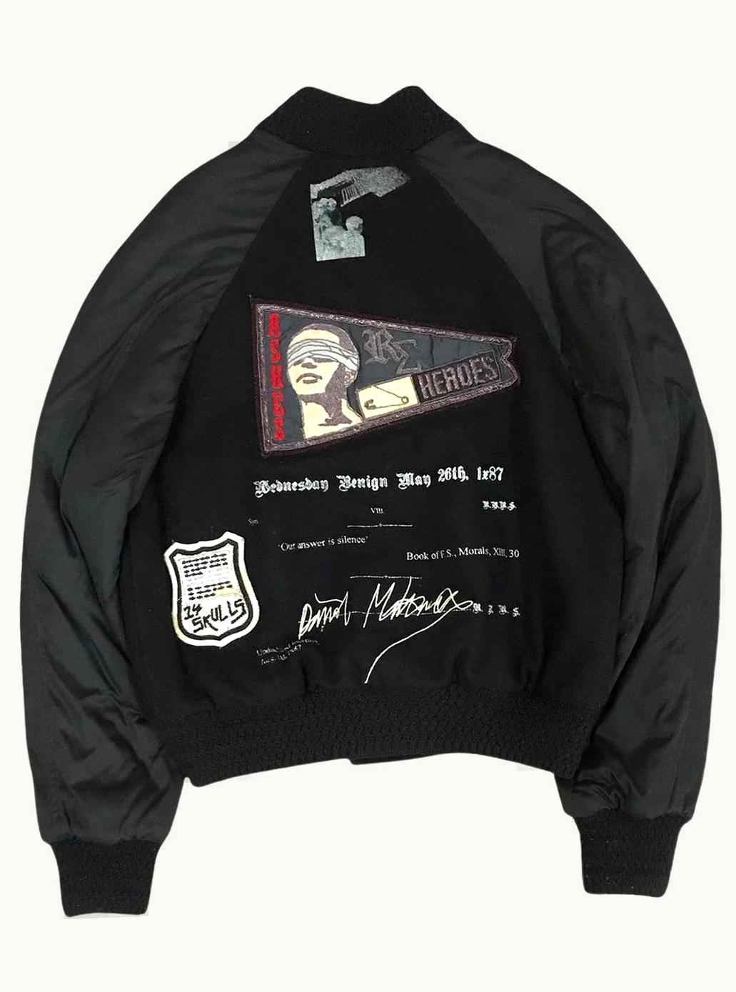 Raf Simons Raf Simons Ashes & Heroes Varsity Jacket A/W 2006