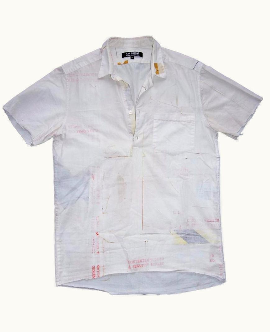 Raf Simons Raf Simons De Stijl Packaging Print Shirt S/S 2008