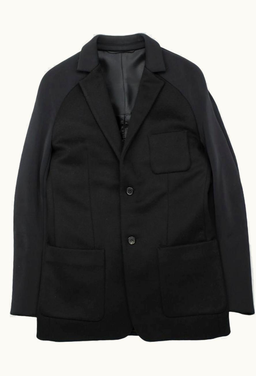 Raf Simons Raf Simons Reconstructed Wool Blazer In Black A/W 2009