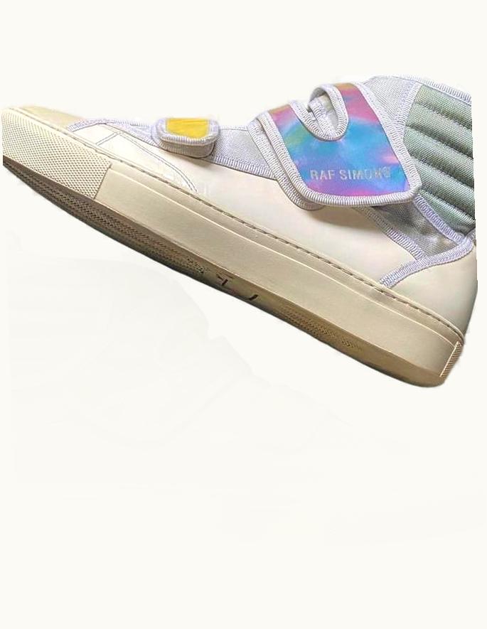 Raf Simons Raf Simons Holographic Velcro High Top Sneakers S/S 2013