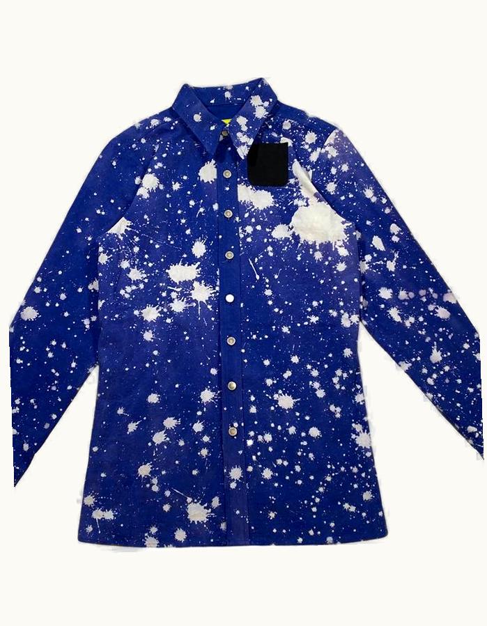 Raf Simons Raf Simons “sterling Ruby” Bleach Splattered Shirt A/W 2014