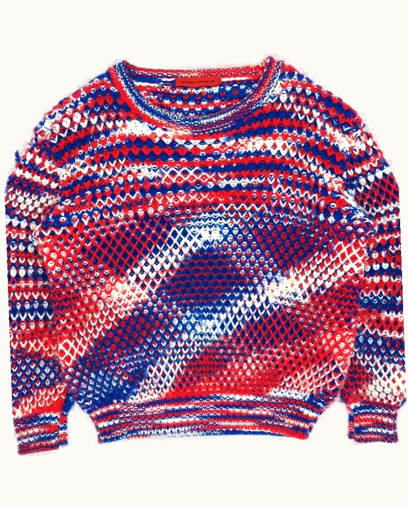 Raf Simons Raf Simons Multicolored Knit Sweater A/W 2014