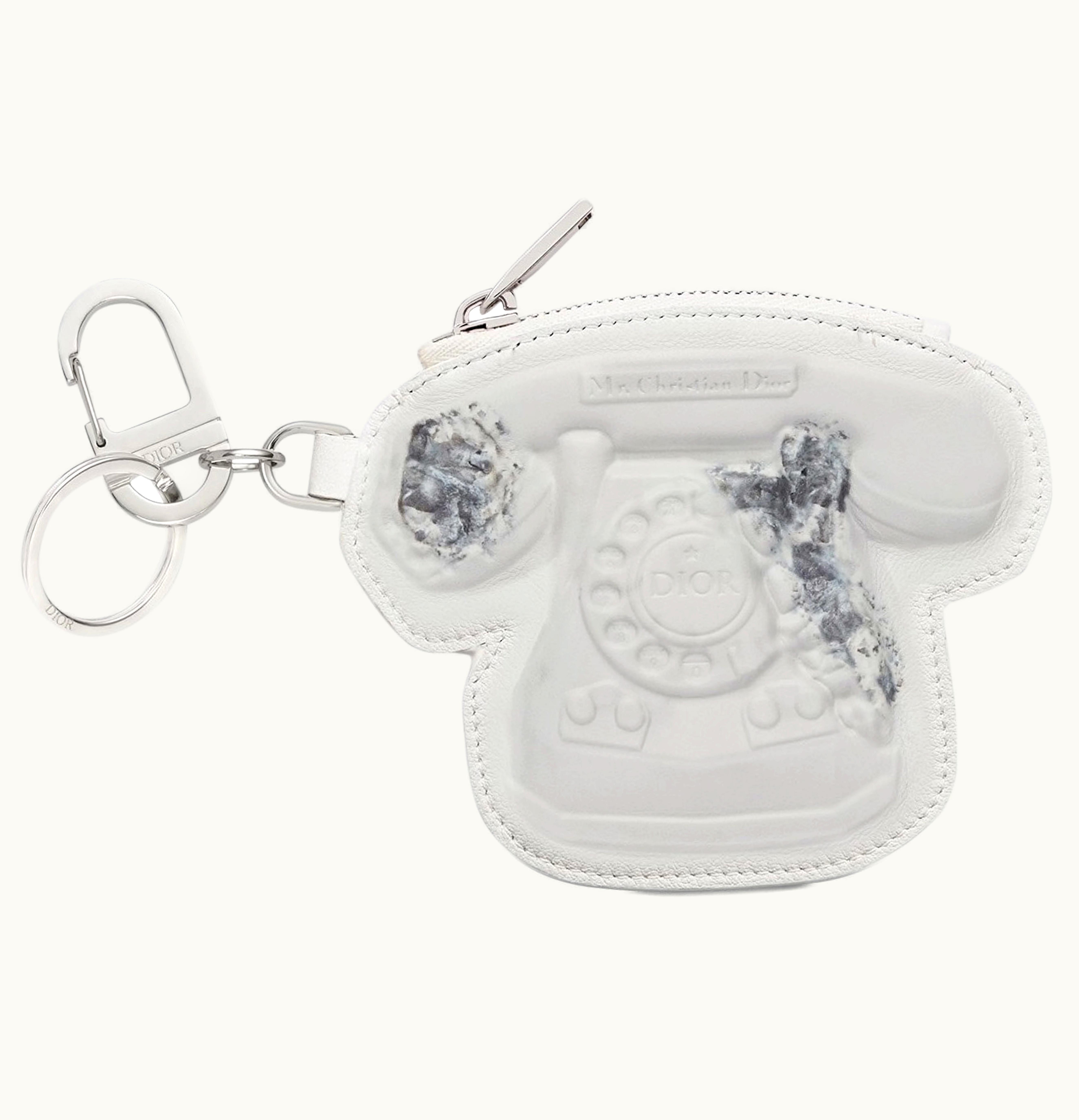 Dior Dior x Daniel Arsham Telephone Coin Purse White