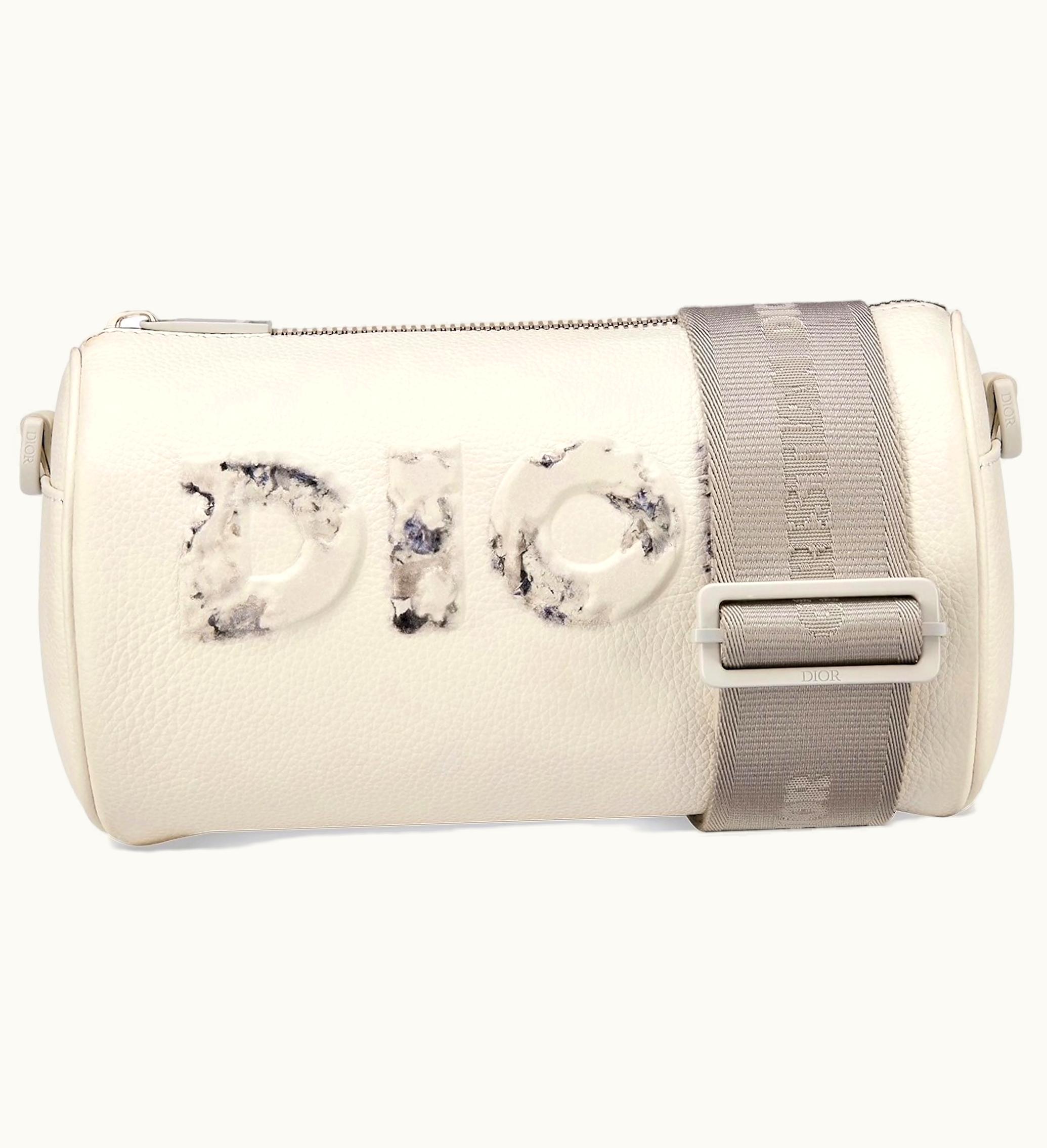 Dior Dior x Daniel Arsham Roller Bag Calfskin White