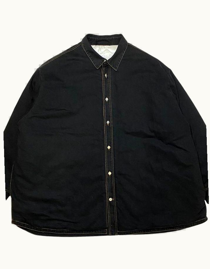 Raf Simons Raf Simons Oversized Quilted Denim Shirt A/W 2017