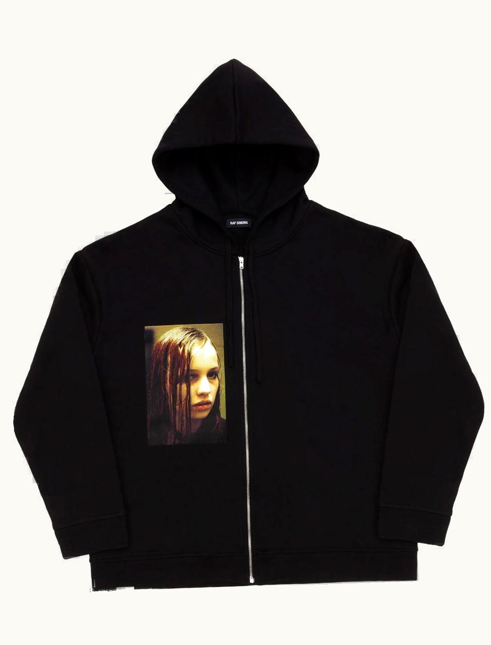 Raf Simons Raf Simons Christiane F Zip Hoodie A/W 2018