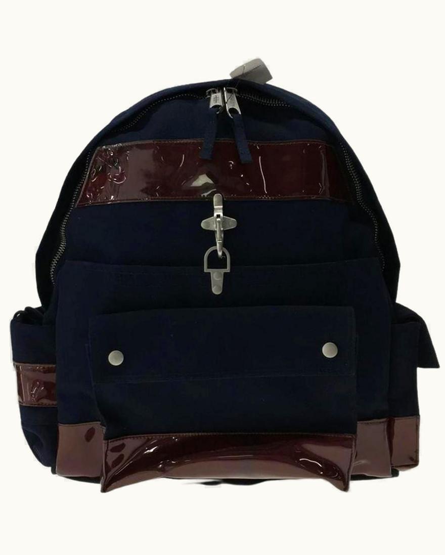 Raf Simons Raf Simons Firefighter Clamp Backpack In Navy S/S 2018