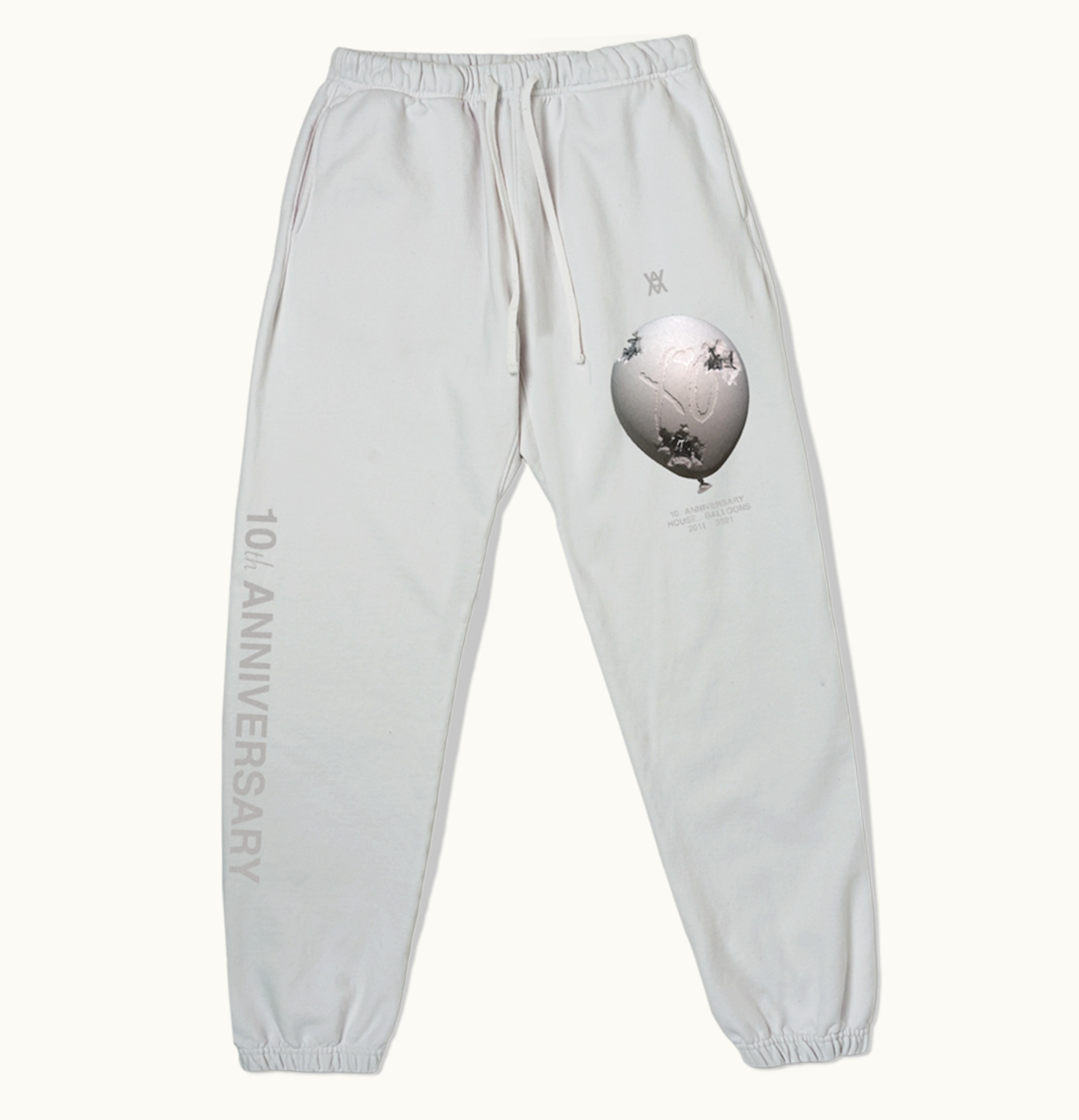 The Weeknd The Weeknd x Daniel Arsham House Of Balloons Eroded Balloon Sweatpants Grey