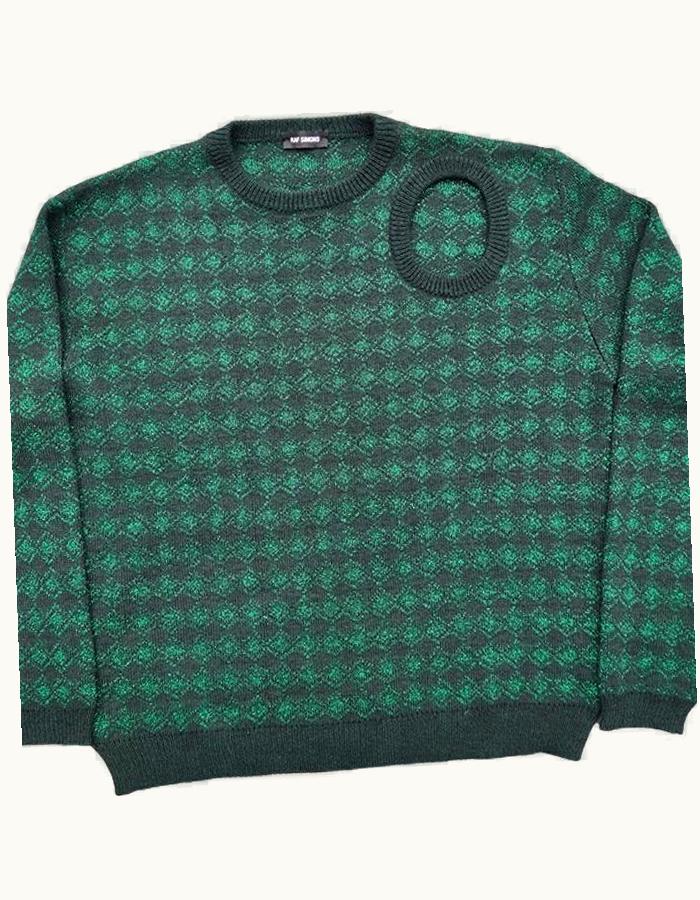 Raf Simons Raf Simons Cutout Knit Sweater S/S 2019