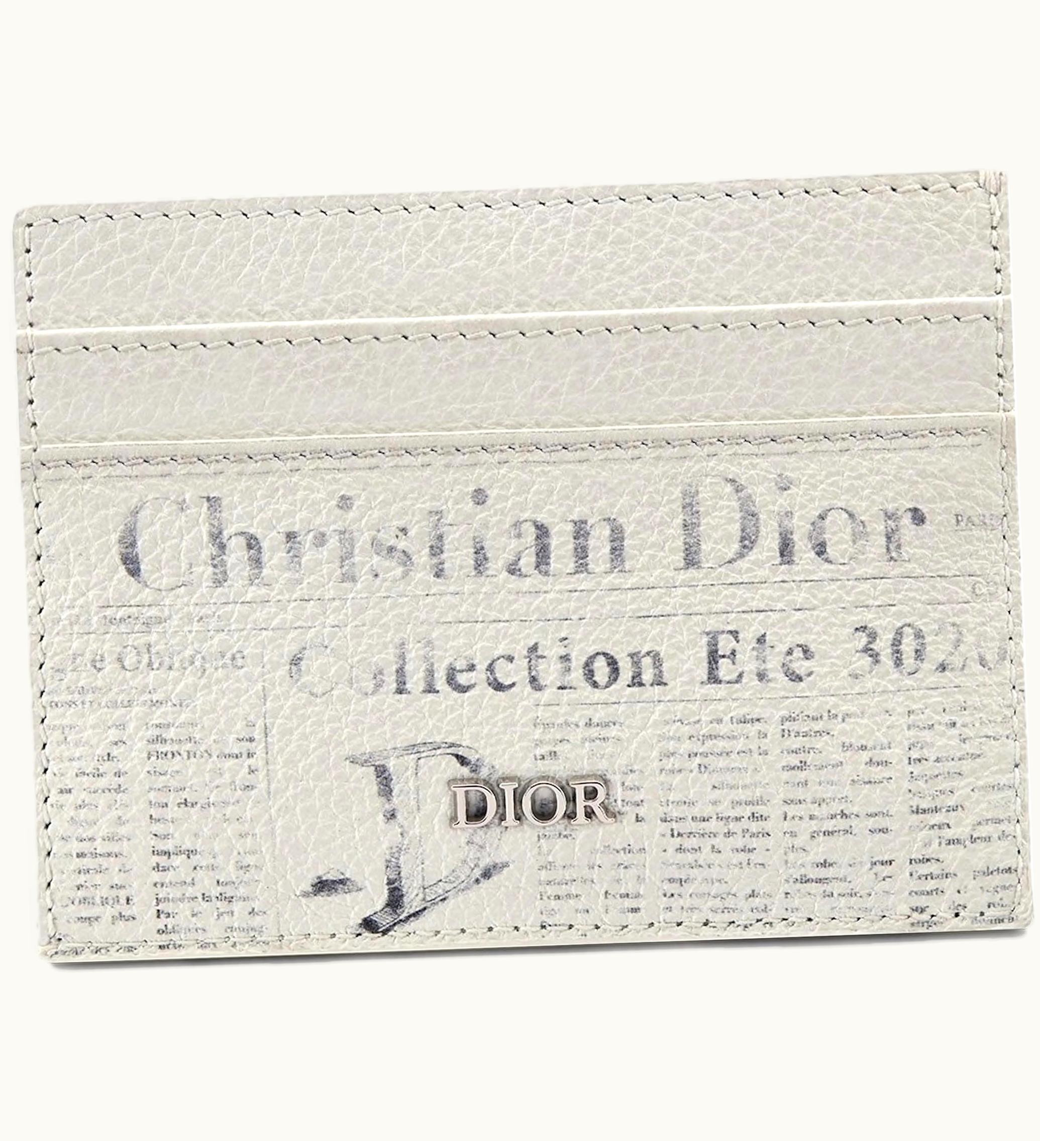 Dior Dior x Daniel Arsham Card Holder White