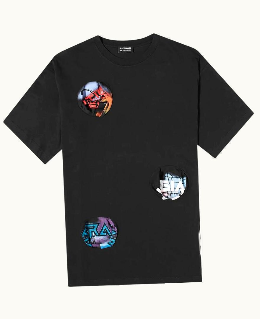 Raf Simons Raf Simons Oversized Pocket Holes T-Shirt A/W 2020