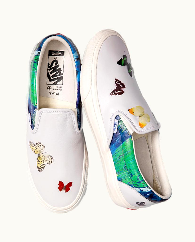 Vans Vans Slip On Damien Hirst White