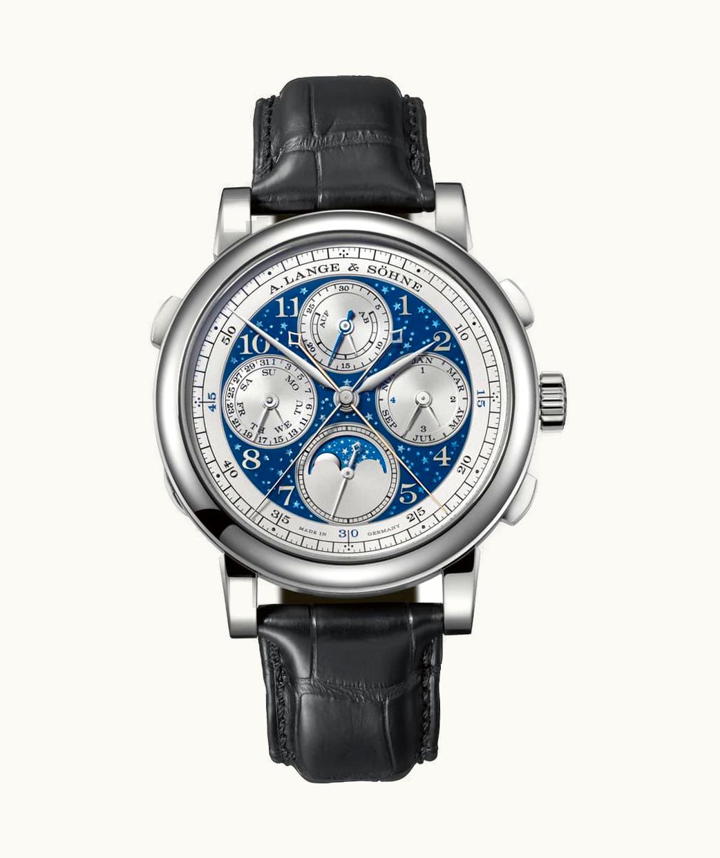 A. Lange & Söhne 1815 Rattrapante Perpetual Calendar White Gold / Handwerkskunst