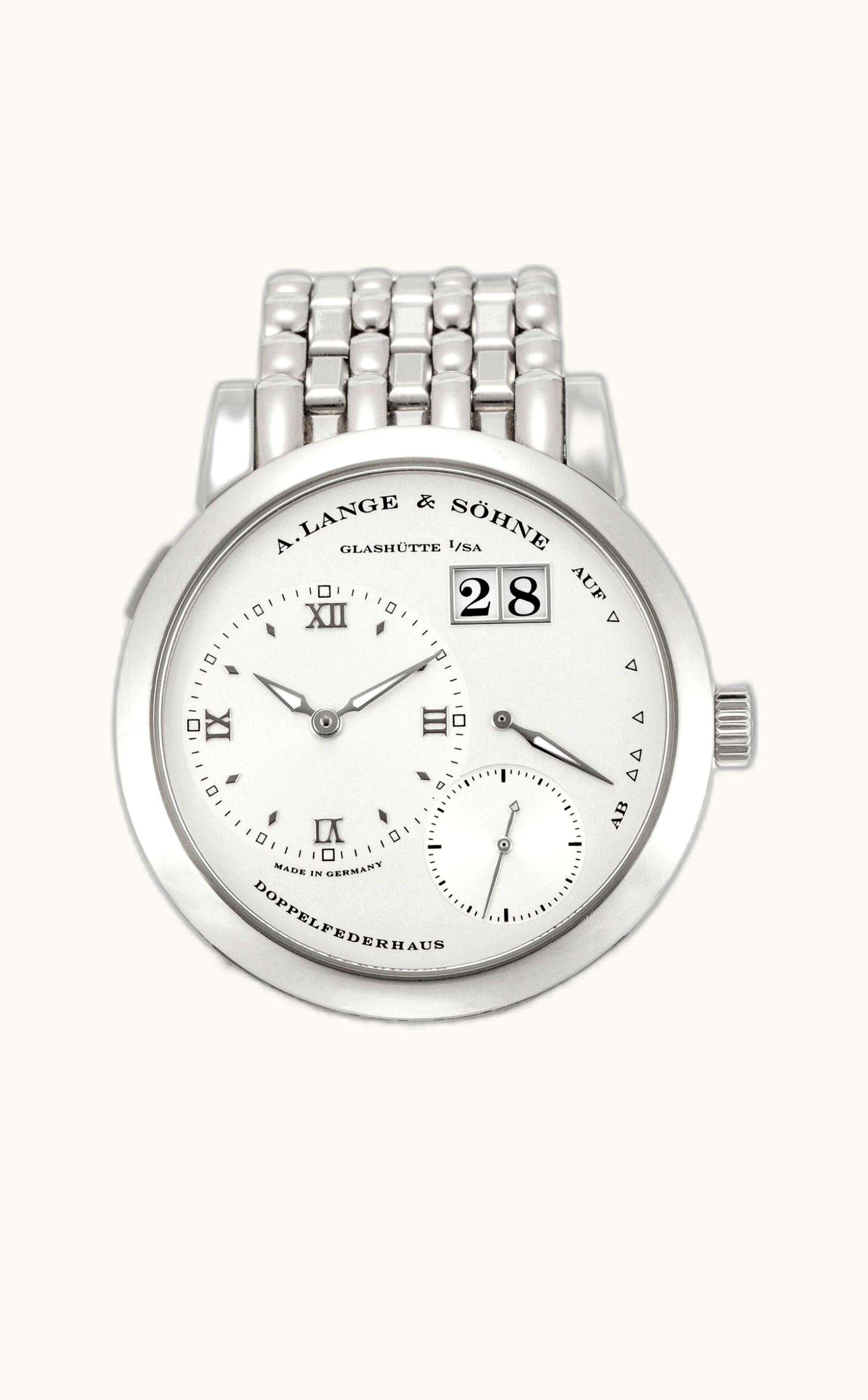 A. Lange & Söhne Lange 1 White Gold / Silver