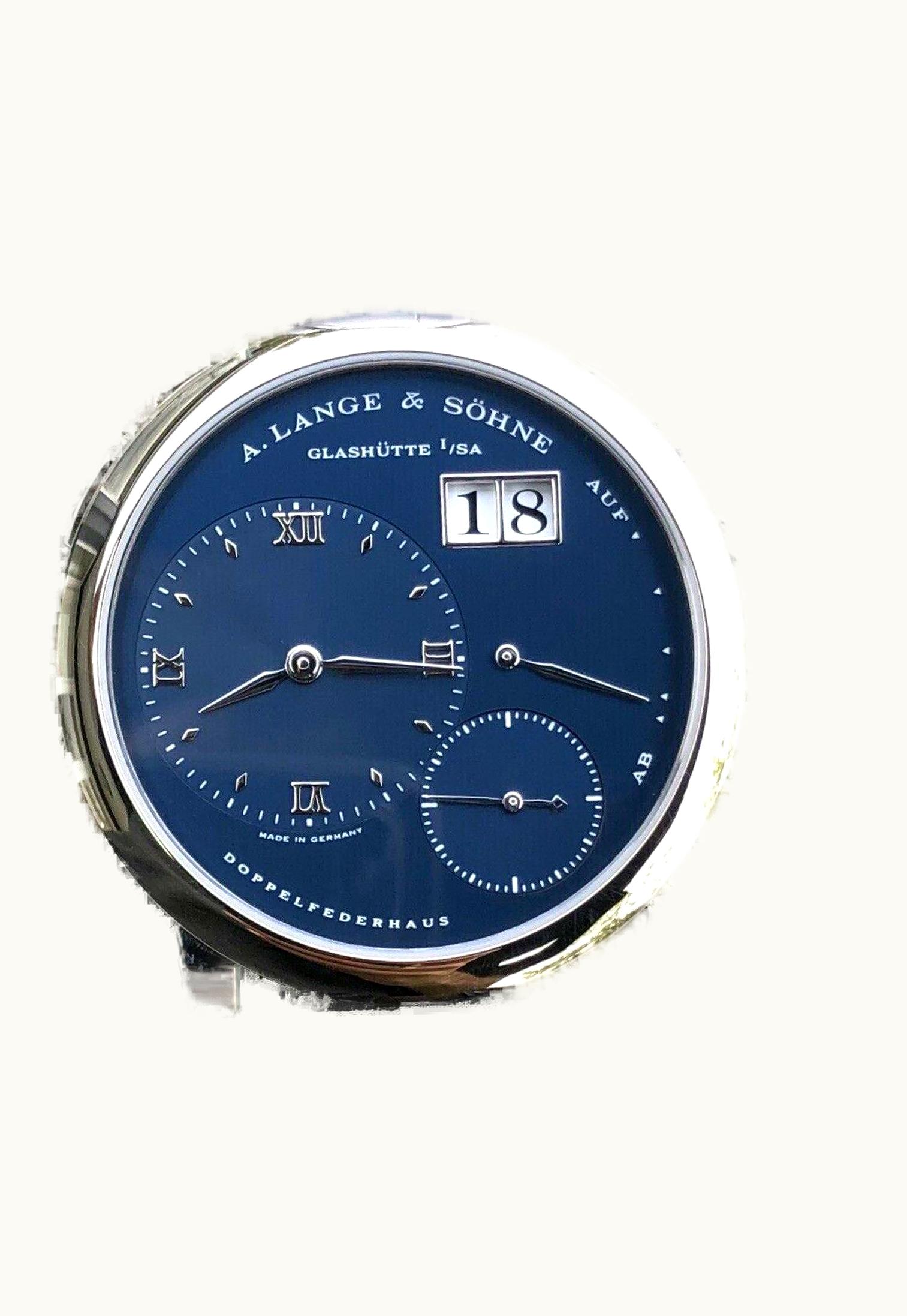 A. Lange & Söhne Lange 1 White Gold Blue