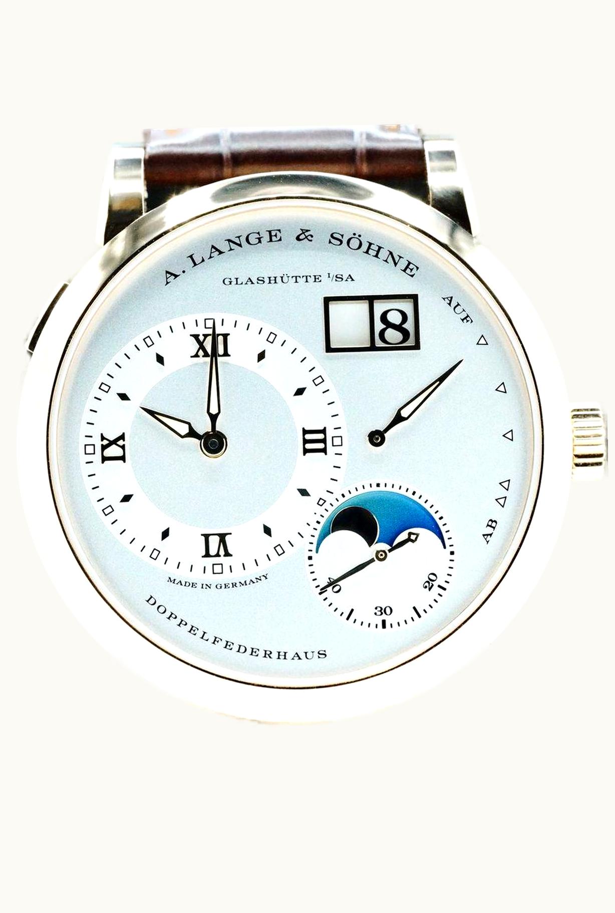 A. Lange & Söhne Kleine Lange 1 White Gold / Blue Mother of Pearl