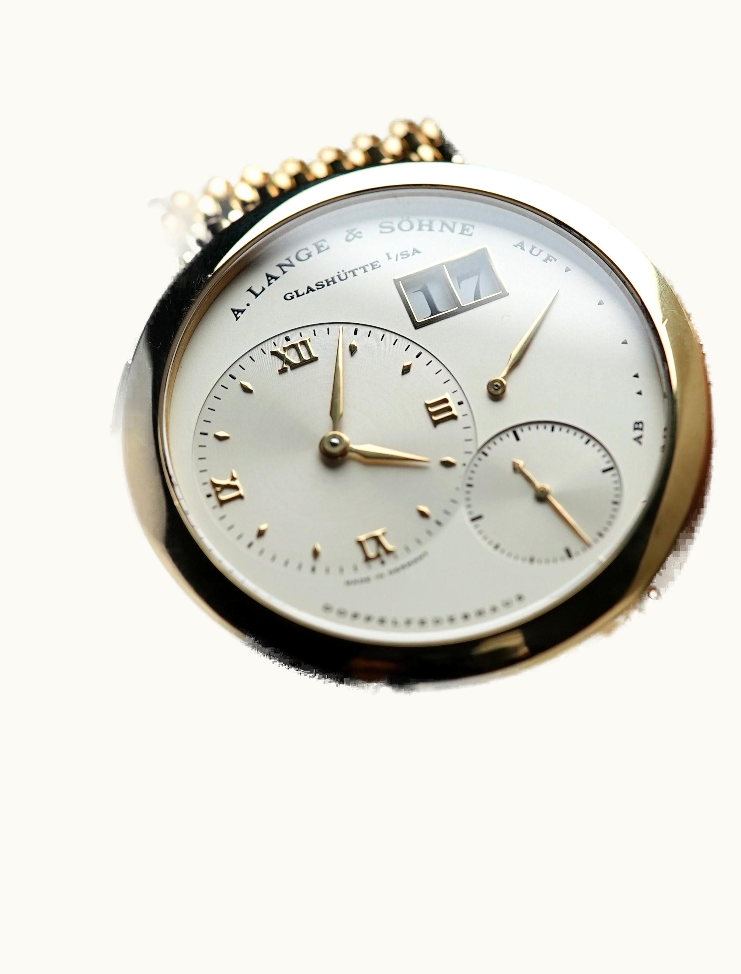 A. Lange & Söhne Lange 1 Yellow Gold / Silver / Bracelet