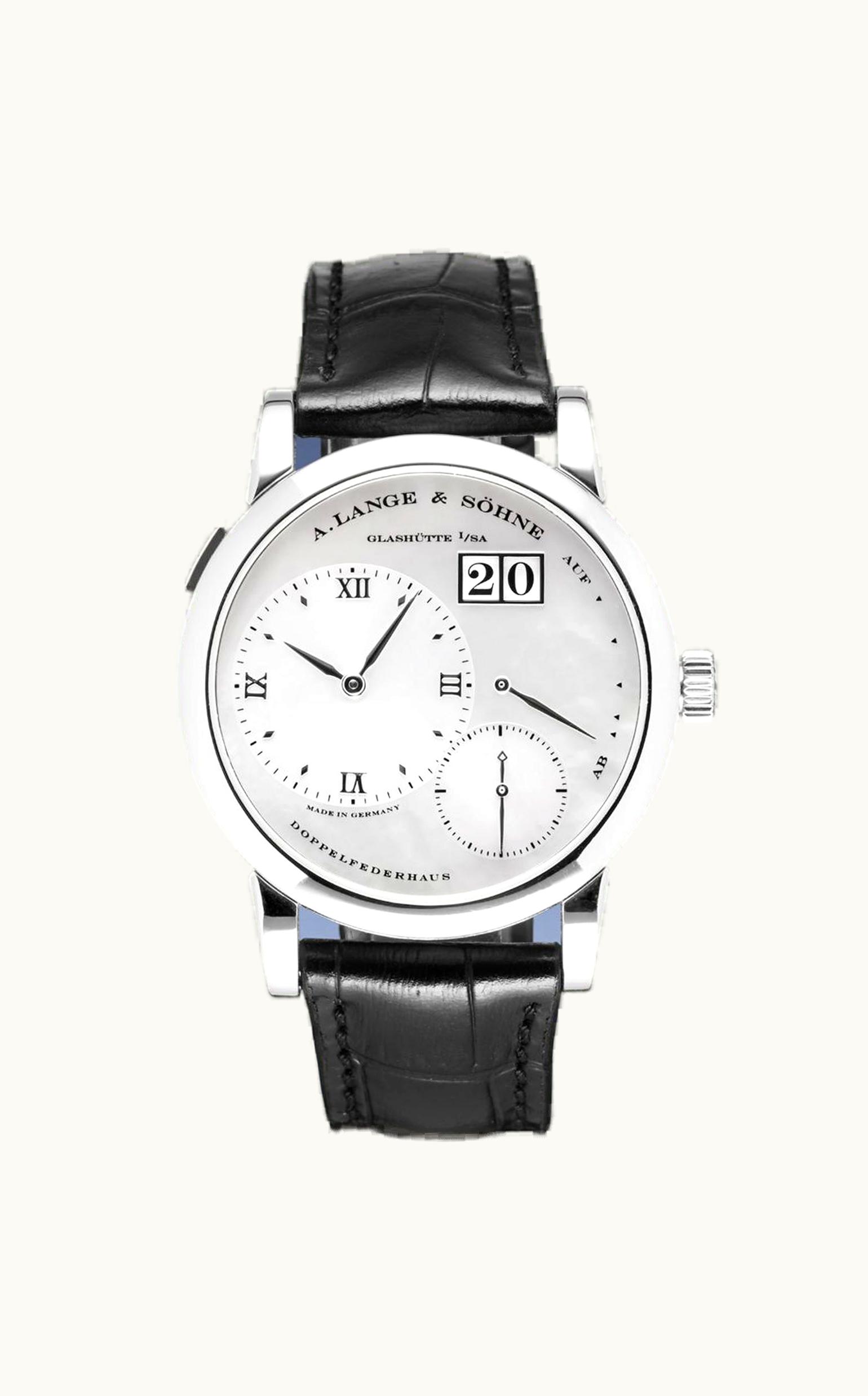 A. Lange & Söhne Lange 1 Soirée White Gold