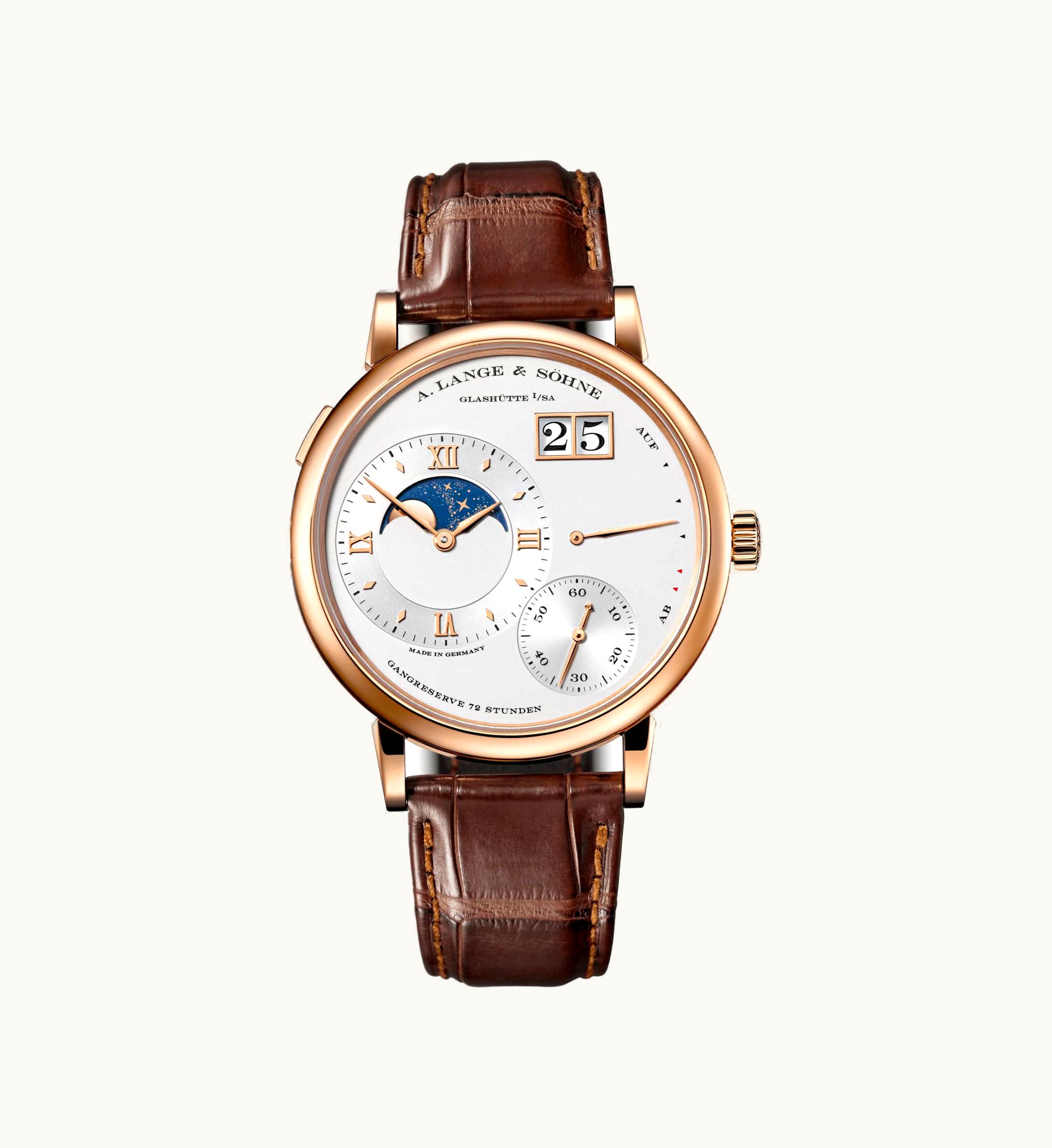 A. Lange & Söhne Grand Lange 1 Moonphase Pink Gold / Silver