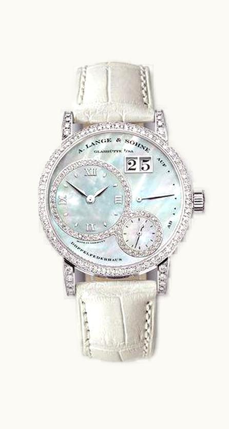A. Lange & Söhne Kleine Lange 1 Soirée White Gold