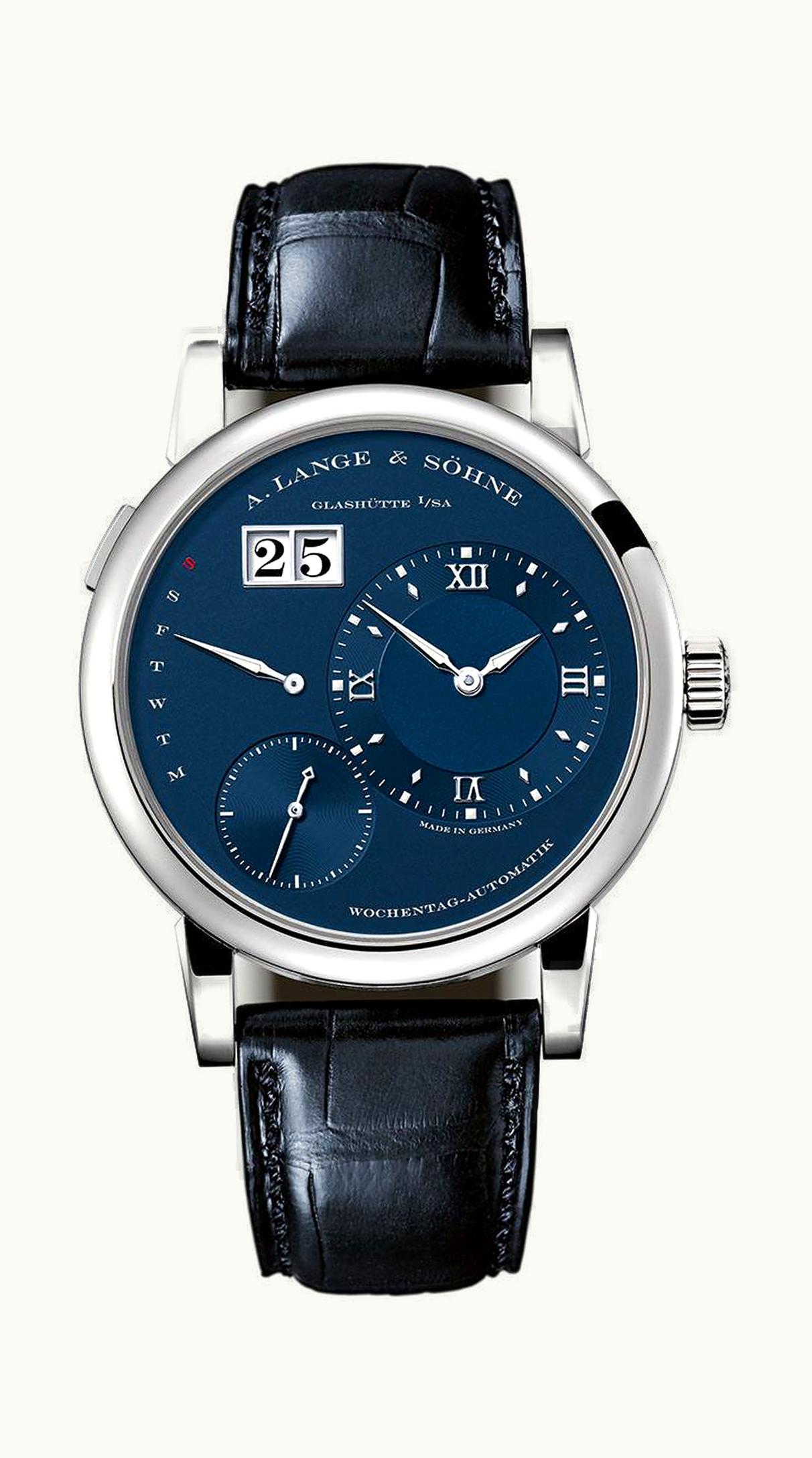 A. Lange & Söhne Lange 1 Daymatic White Gold / Blue