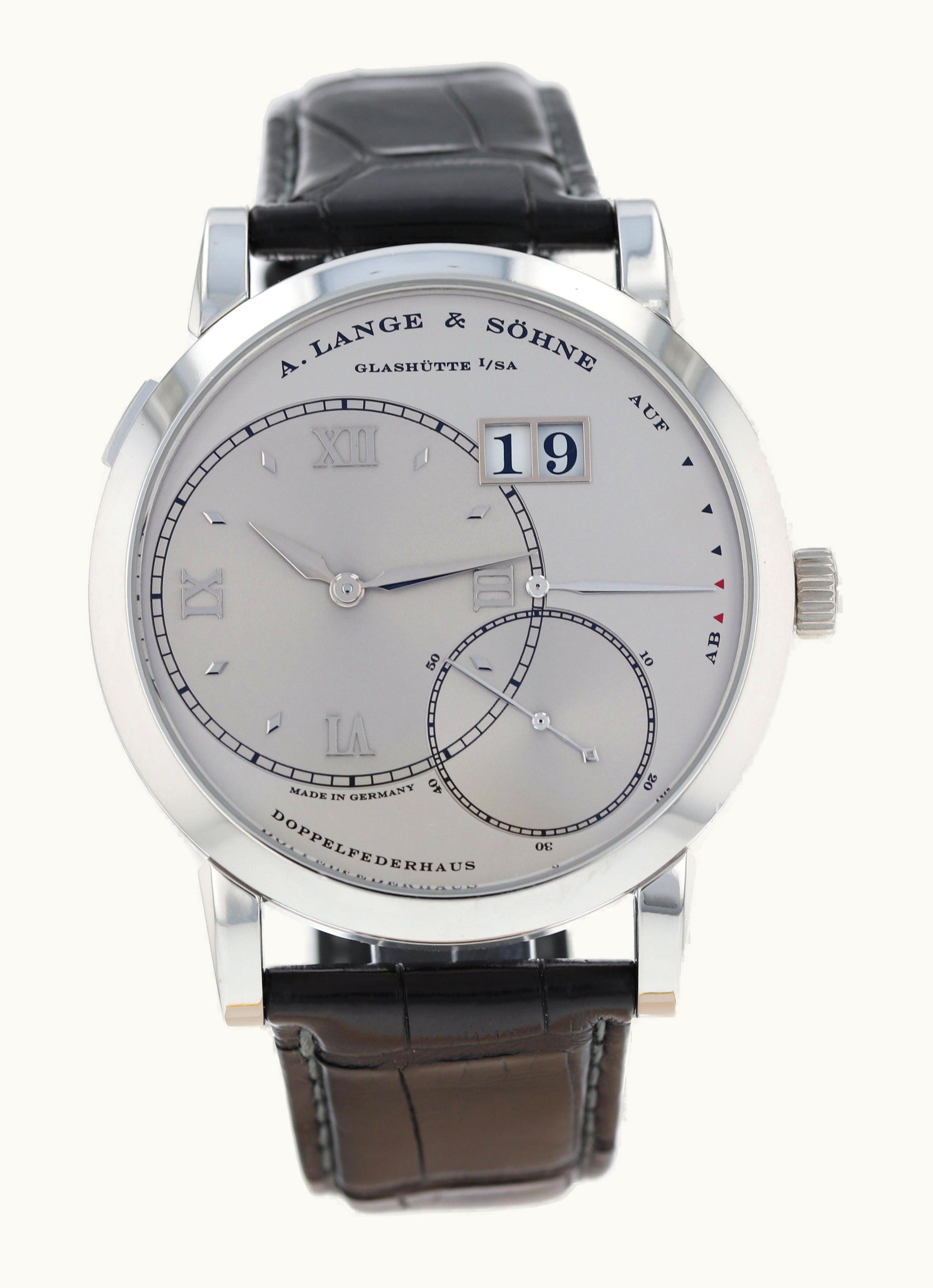 A. Lange & Söhne Grand Lange 1 Platinum / Silver