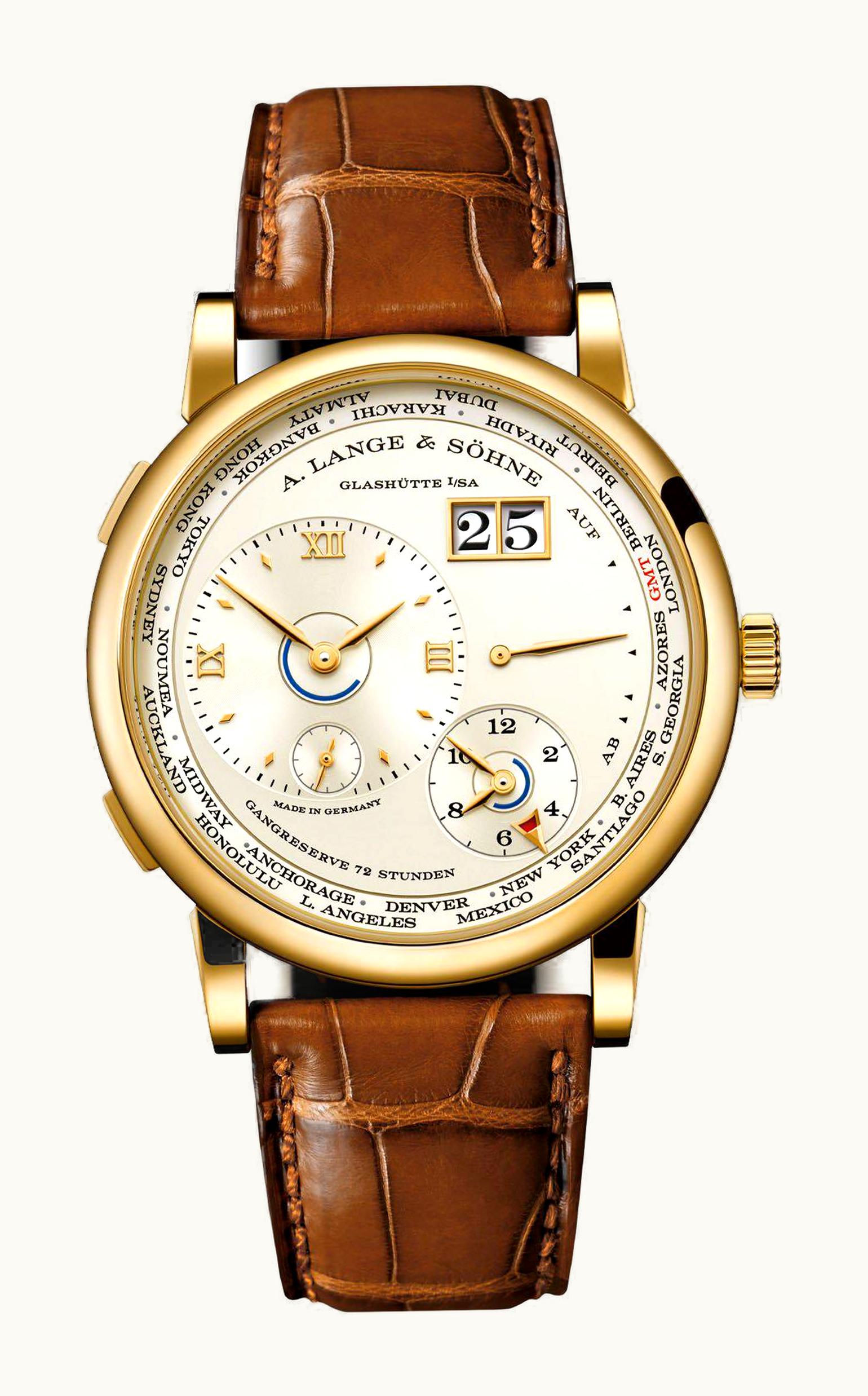 A. Lange & Söhne Lange 1 Timezone Yellow Gold / Champagne
