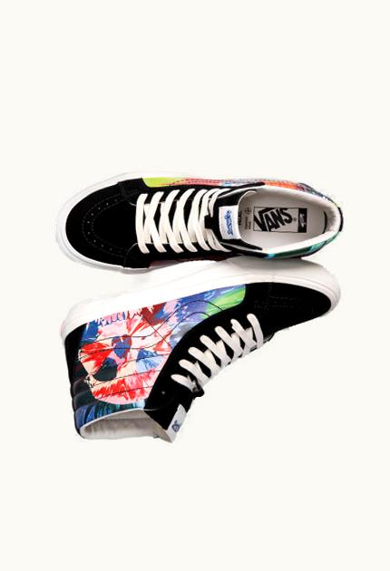 Vans Vans Sk8 Hi Damien Hirst Black