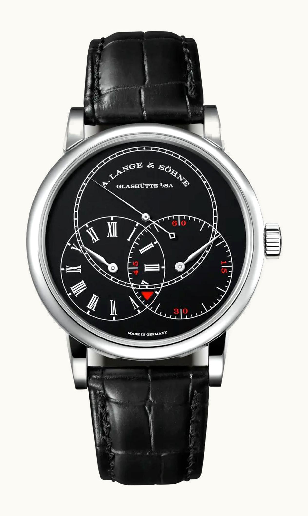 A. Lange & Söhne Richard Lange Jumping Seconds White Gold / Black