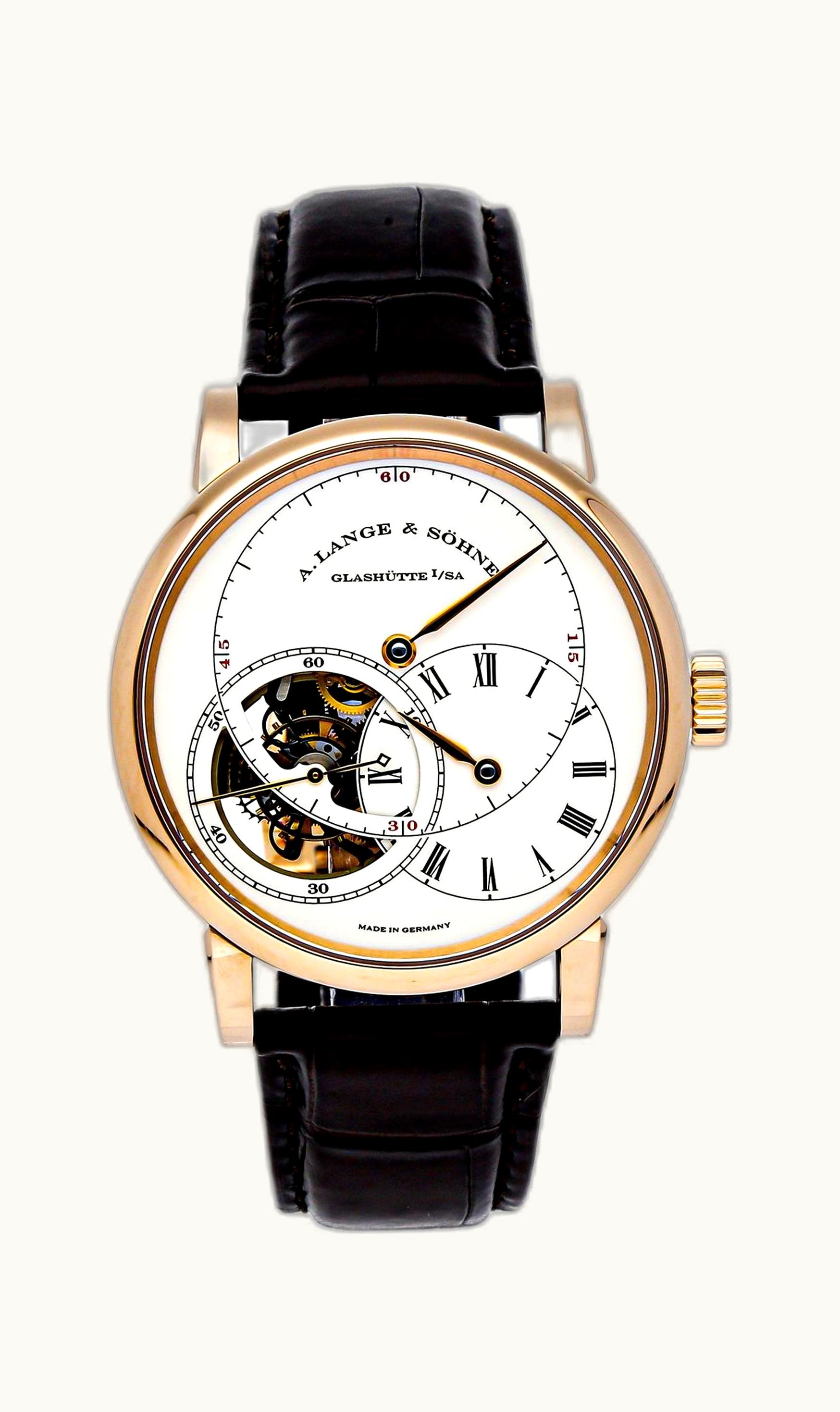 A. Lange & Söhne Richard Lange Tourbillon Pour le Mérite Pink Gold / Silver