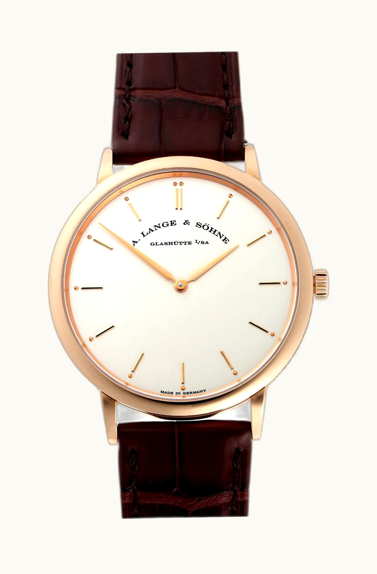 A. Lange & Söhne Saxonia Thin Pink Gold