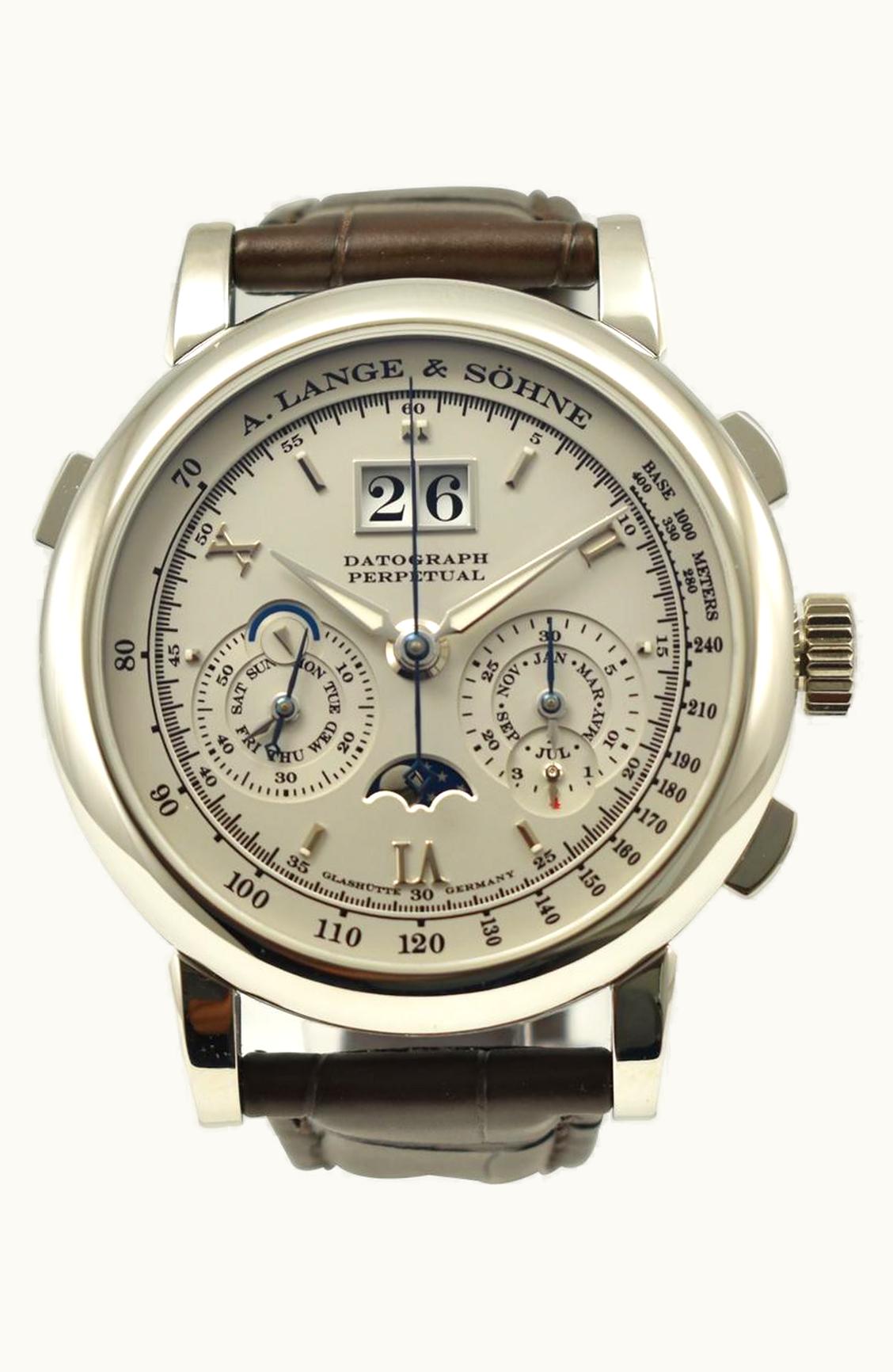 A. Lange & Söhne Datograph Perpetual White Gold / Grey / Bracelet