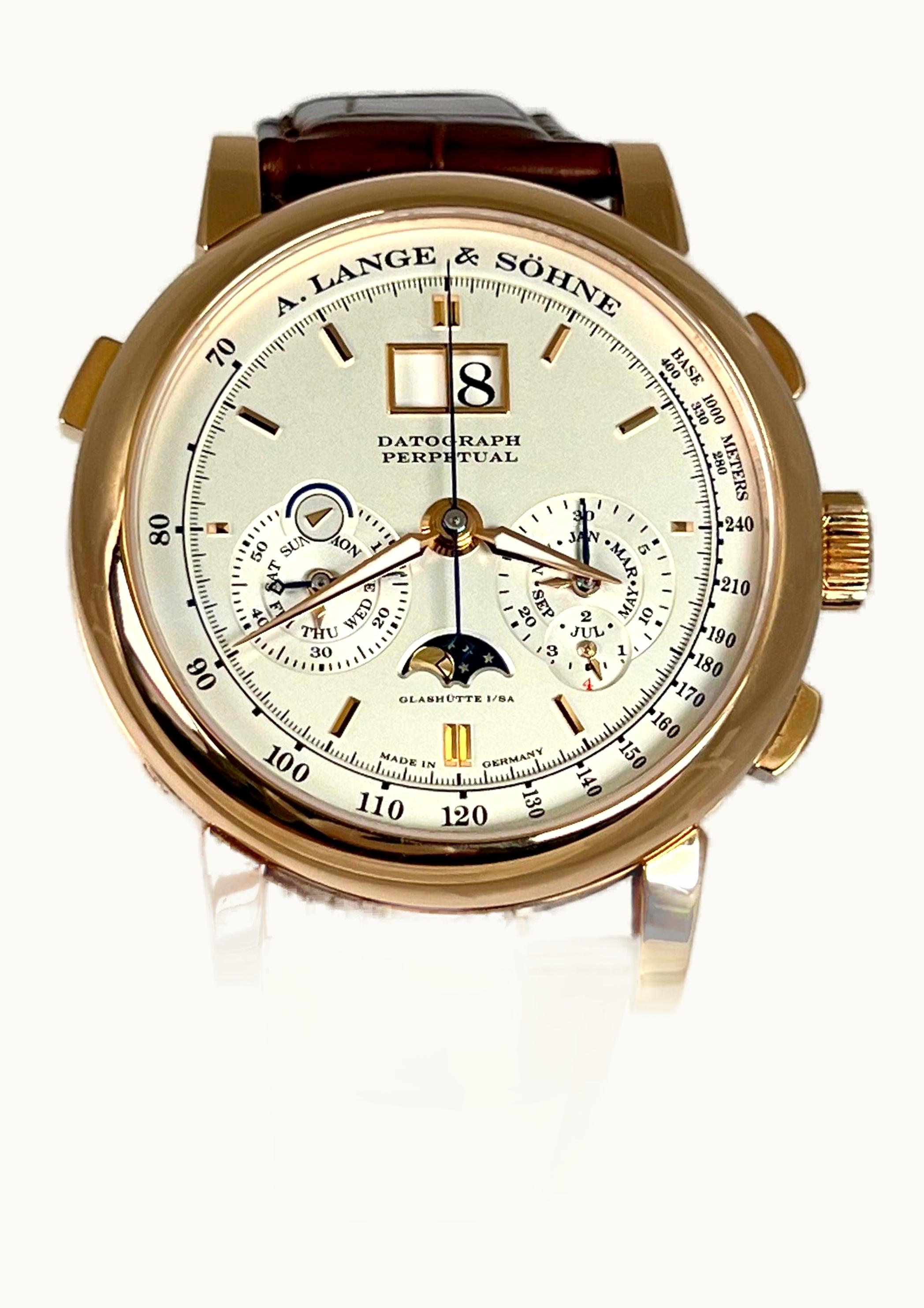 A. Lange & Söhne Datograph Perpetual Rose Gold / Silver