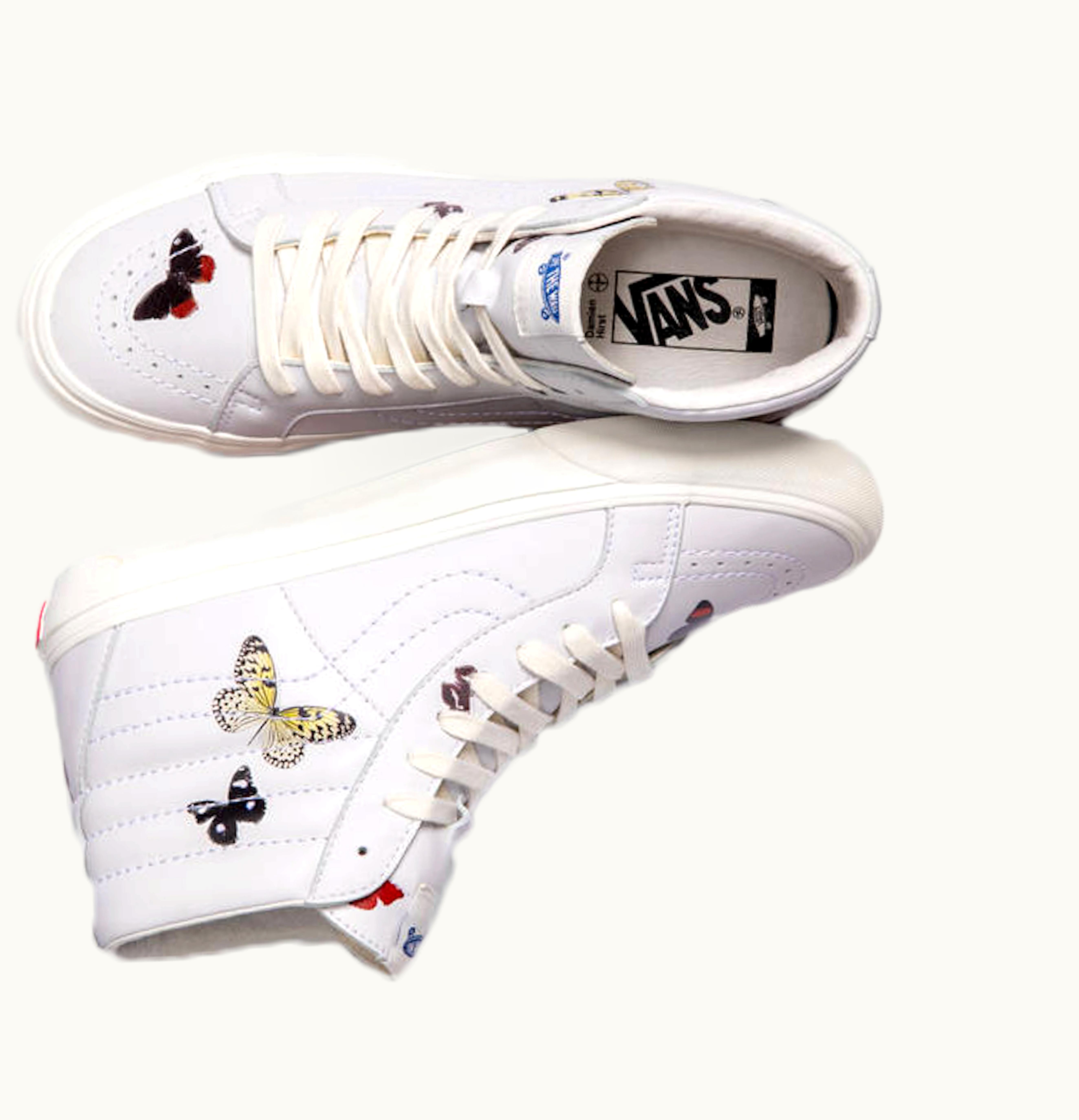 Vans Vans Sk8 Hi Damien Hirst White