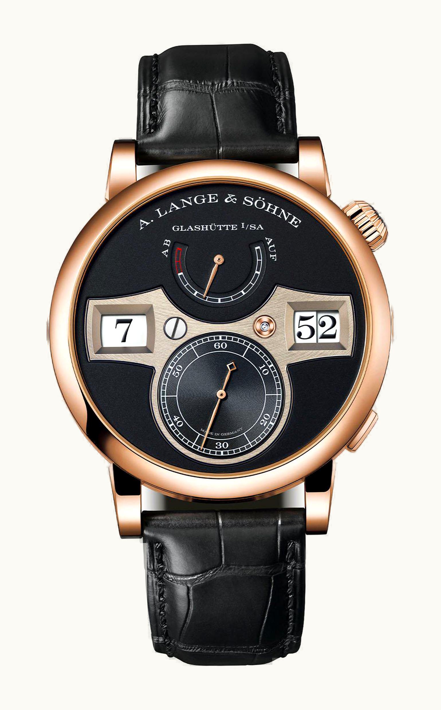 A. Lange & Söhne Zeitwerk Pink Gold / Black