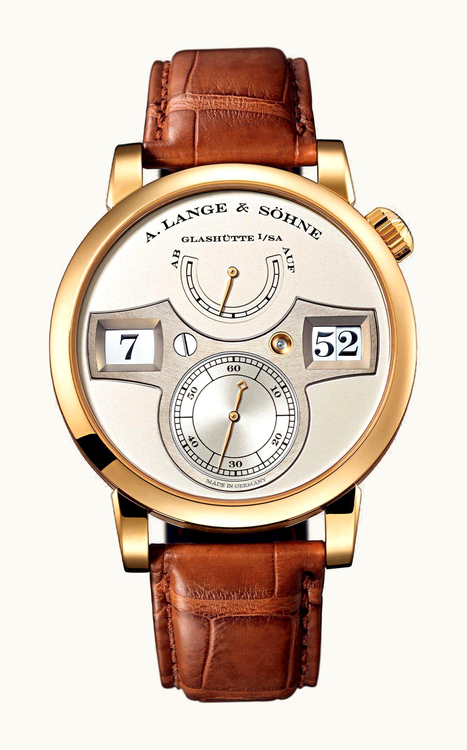 A. Lange & Söhne Zeitwerk Yellow Gold