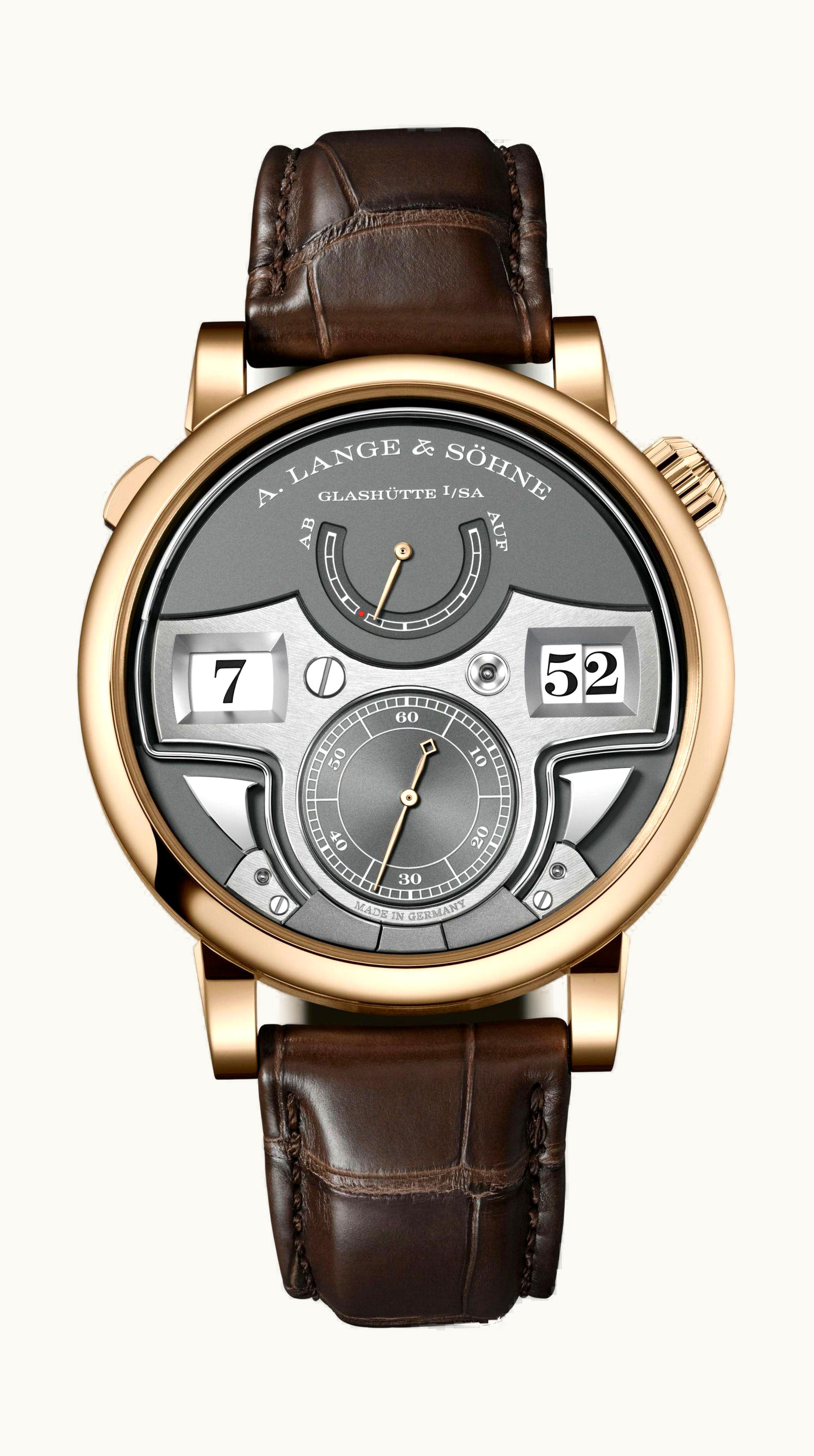 A. Lange & Söhne Zeitwerk Minute Repeater Honey Gold / Grey